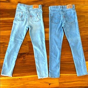 Levi's 720 High-Rise Super Skinny jeans & Levi's 511 Slim Fit jeans✨